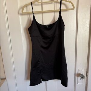Elegant Black Mini Dress